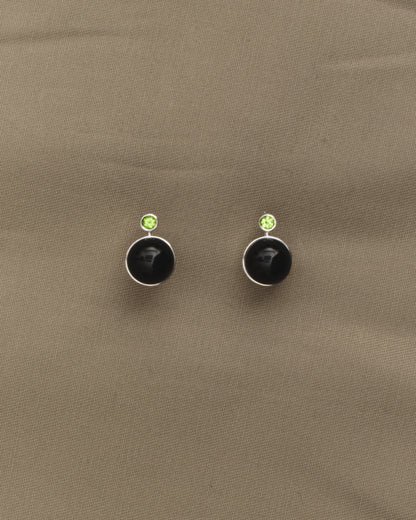 オニキス付きロブスターイヤリング