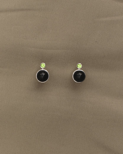 オニキス付きロブスターイヤリング