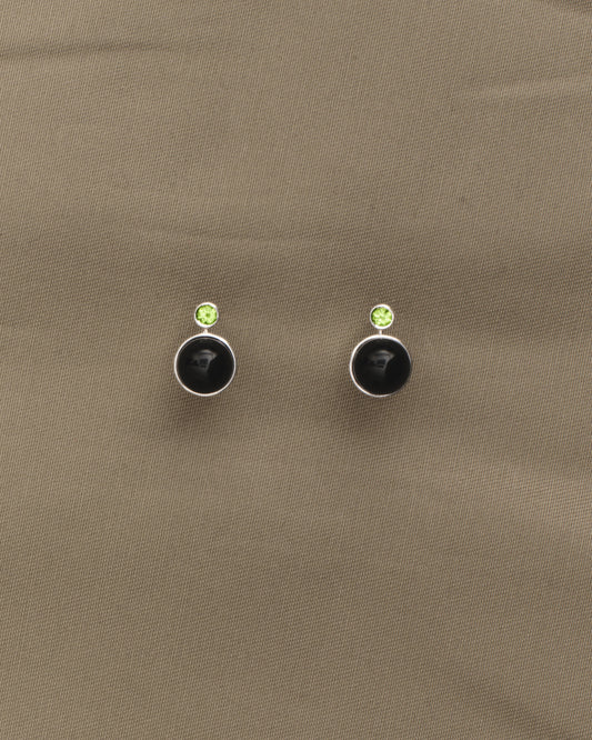 オニキス付きロブスターイヤリング